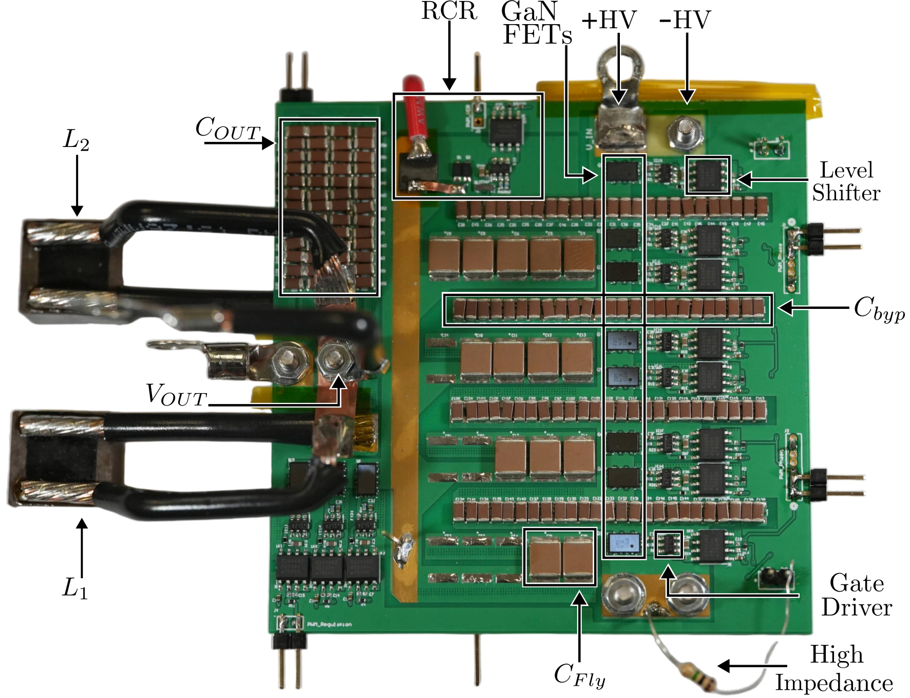 High-voltage Dickson converter