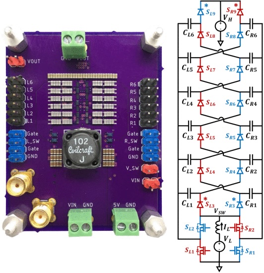 Large Signal Analysis on Variations of the Hybridized Dickson Switched-Capacitor Converter