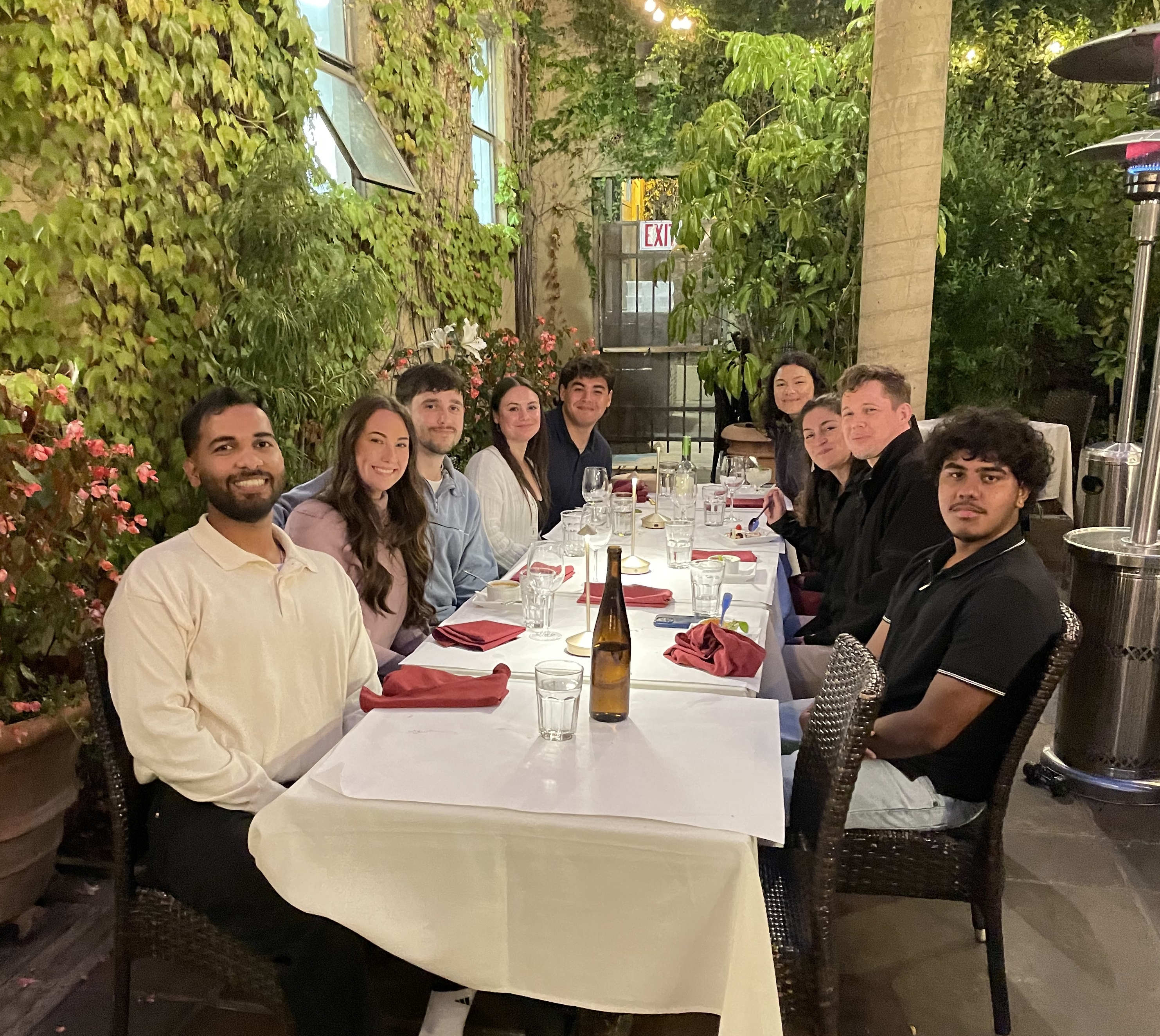 EPG Spring group dinner